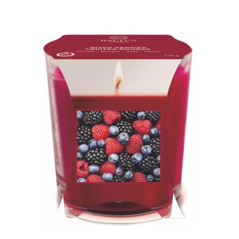 Baltus Mixed Berries Scented Glass Candle £2.69